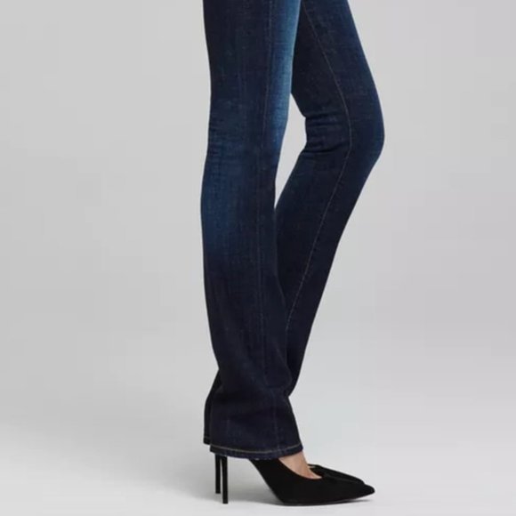 CITIZENS OF HUMANITY Ava low rise straight leg jeans in dark Amuse wash - Picture 11 of 11